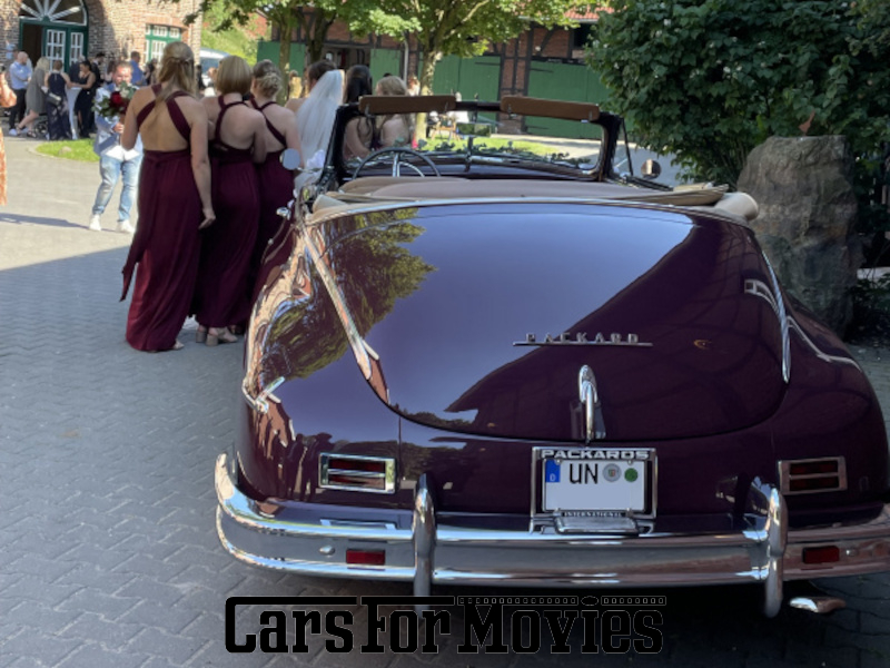 CarsForMovies | Packard Super Eight Victoria Convertible  1948 USA Bordeaux Beige Zivilfahrzeug Cabrio Nordrhein-Westfalen 7640 